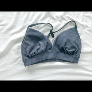 Tone It Up x Bandier Midnight Daisy Crossback Bra